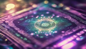 secure digital currency concept